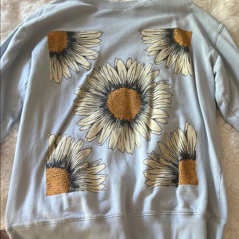Floral Graphic Sweatshirt